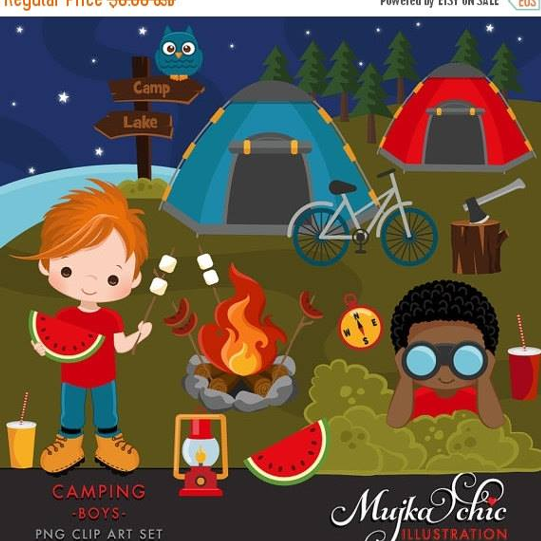 Kit Digital Acampamento Menino 1