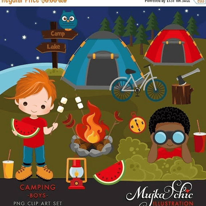 Kit Digital Acampamento Menino 1