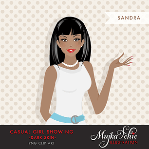 Kit Digital Menina Casual