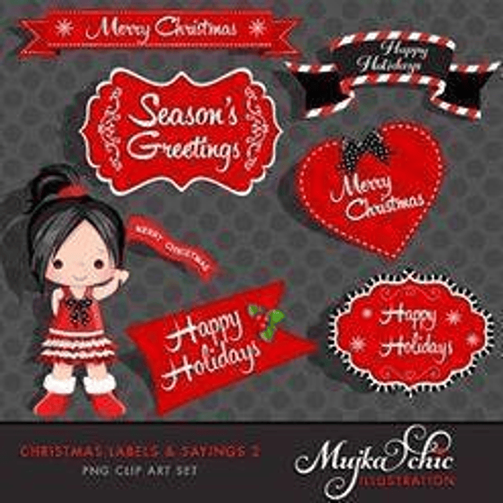 Kit Digital Moldura De Natal 1