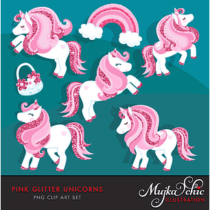 Kit Digital Unicornio Baby