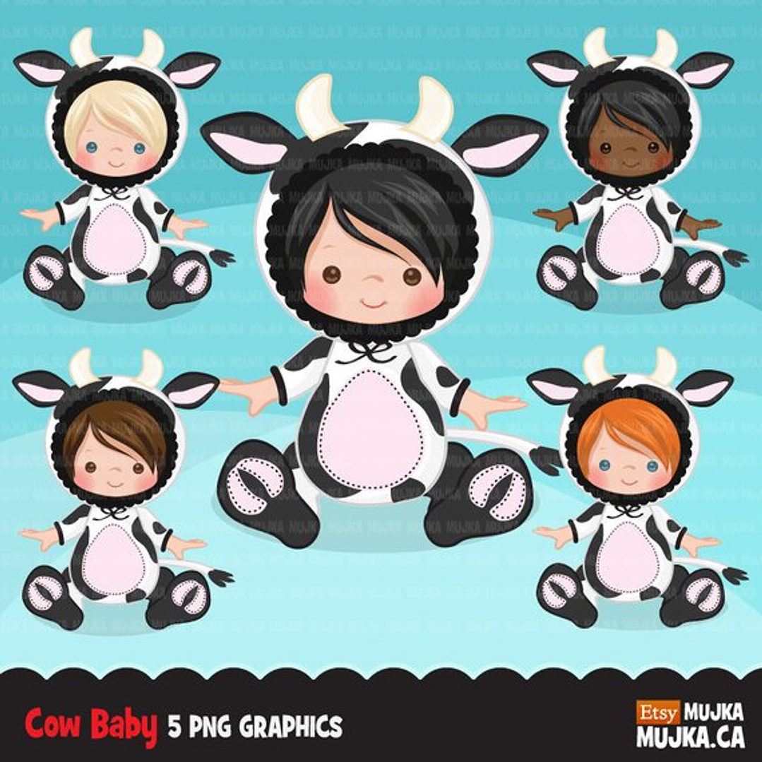 Kit Digital Vaquinha Baby 1