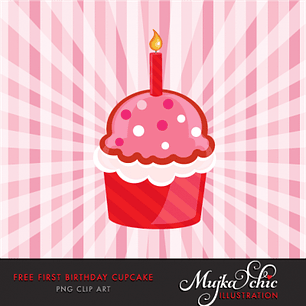 Kit Digital Cupcakes 