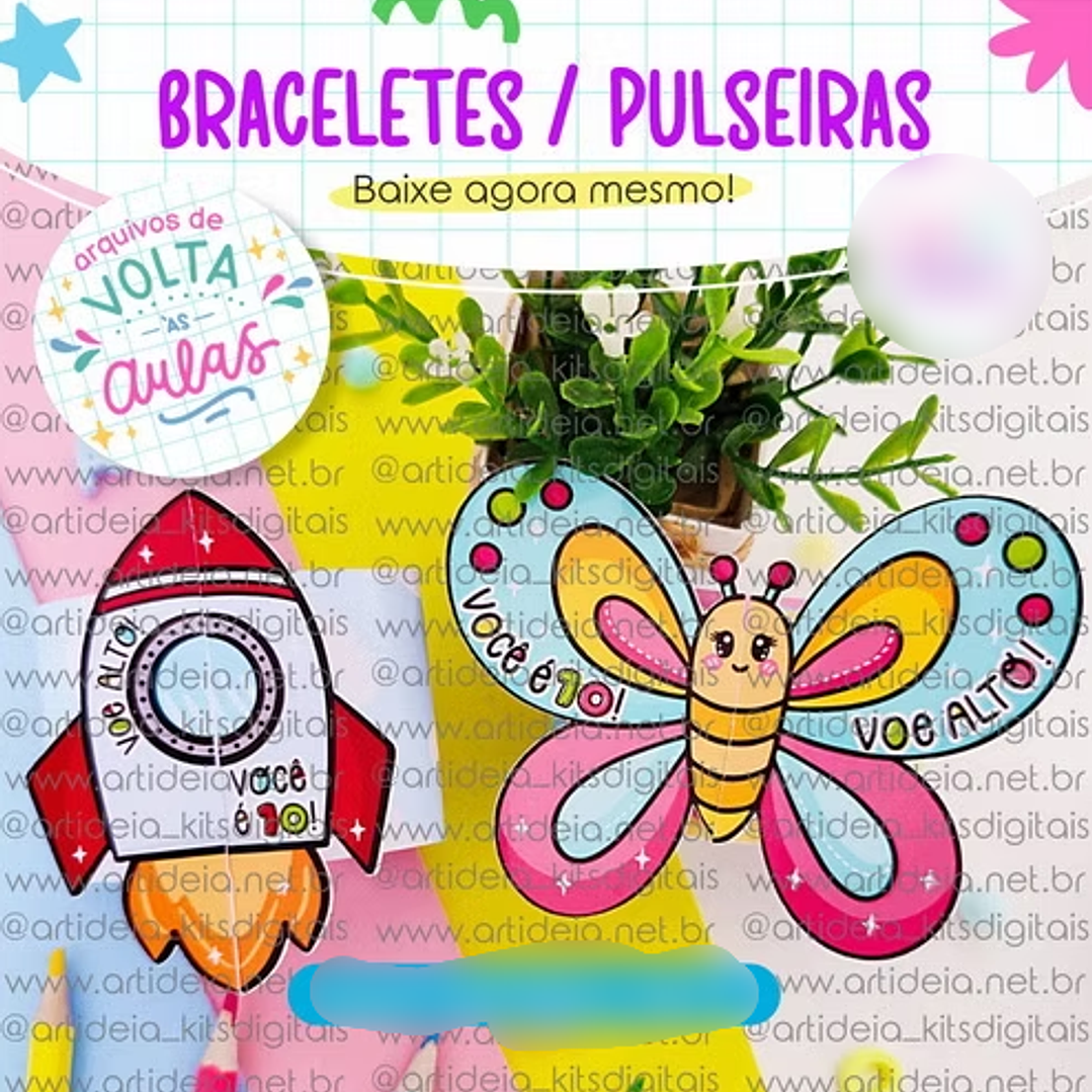 Arquivo Volta ás Aulas Braceletes/Pulseiras 1