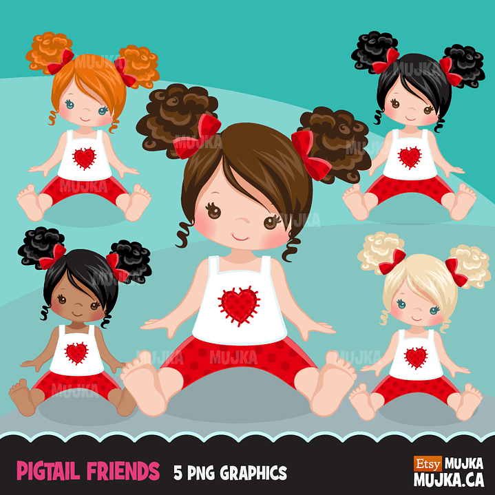 Kit Digital Amigas Baby 1