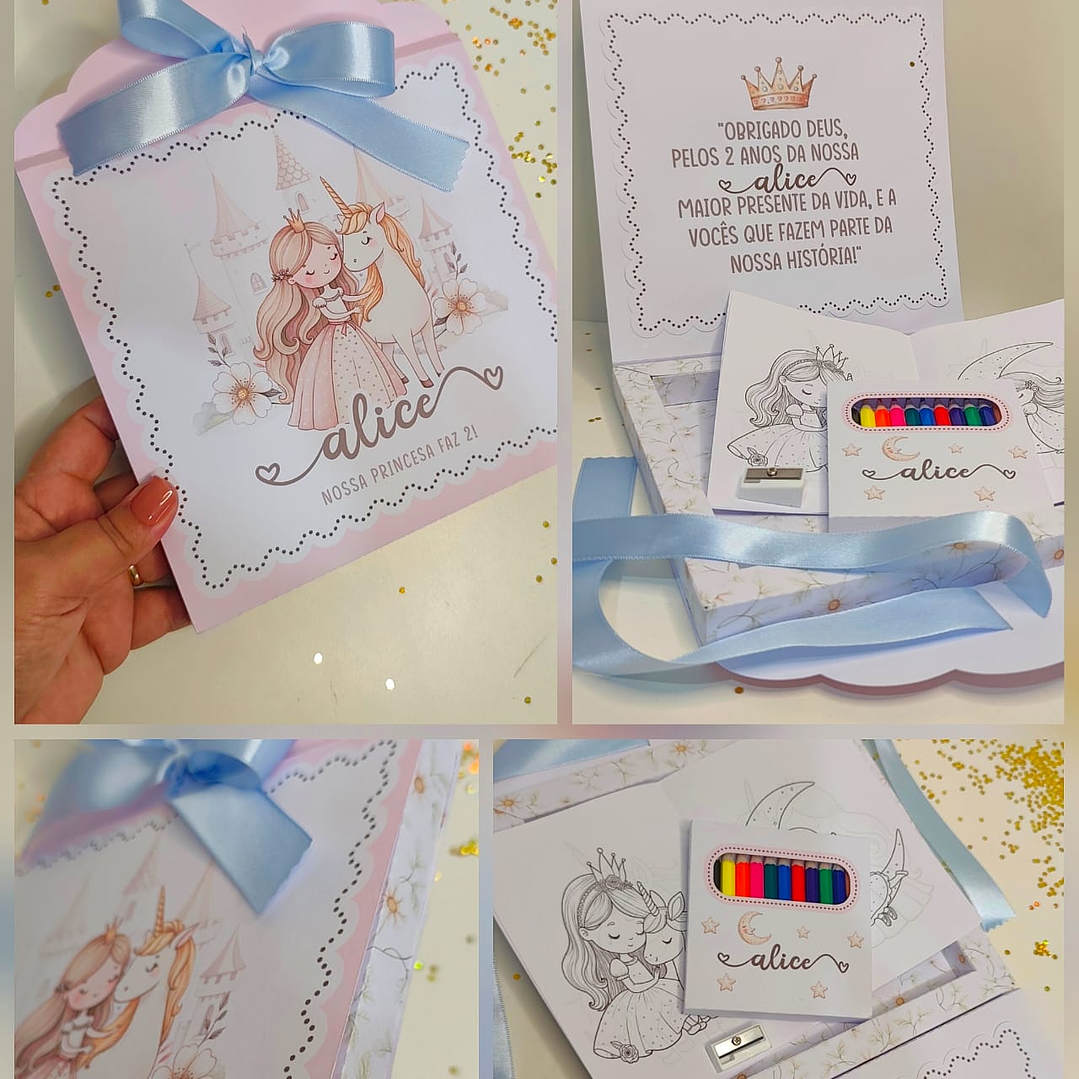 Arquivo Kit Colorir Princesa 1