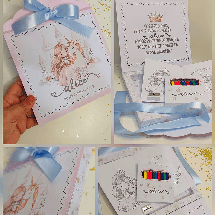 Arquivo Kit Colorir Princesa 1