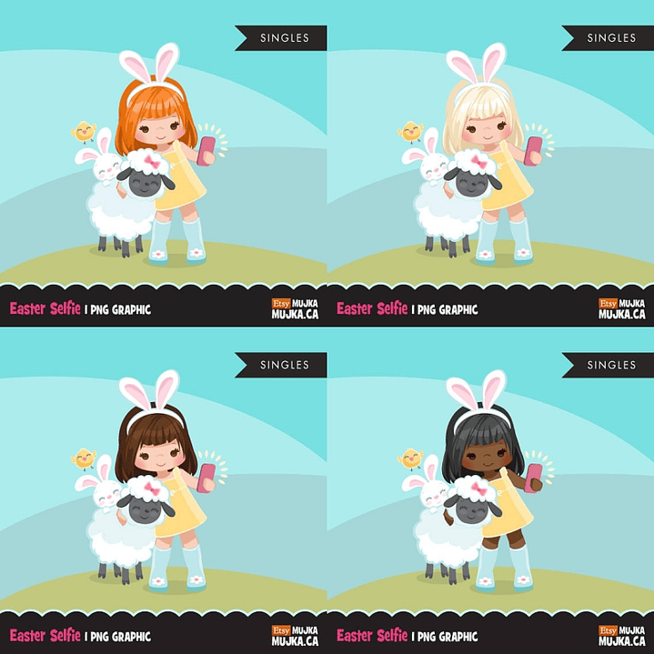 Kit Digital Páscoa 1