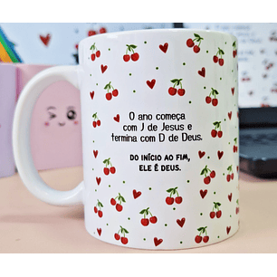 Arquivo Caneca Do Início ao Fim Ele é Deus 
