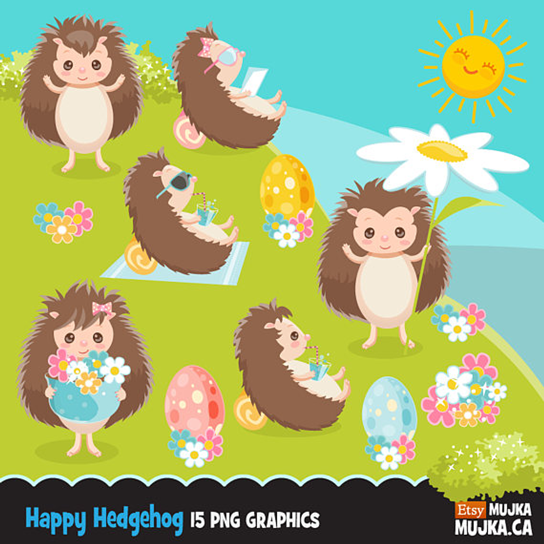 Kit Digital Oriço na Páscoa 1