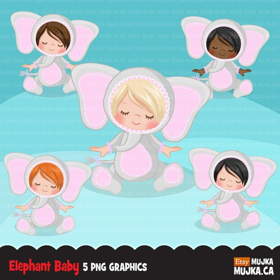 Kit Digital Elefante Baby 1