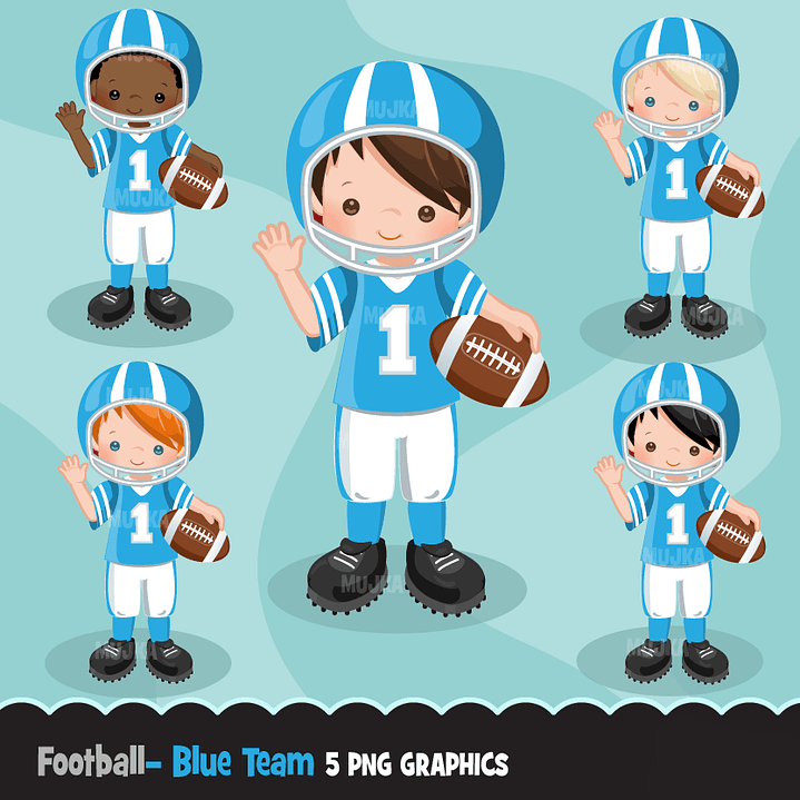 Kit Digital Futebol Americano  1