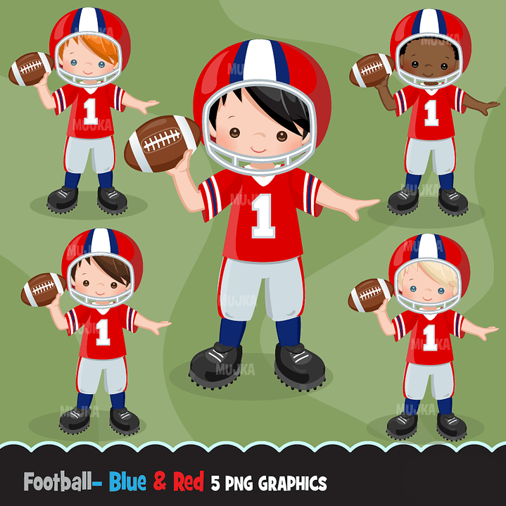 Kit Digital Futebol Americano  1