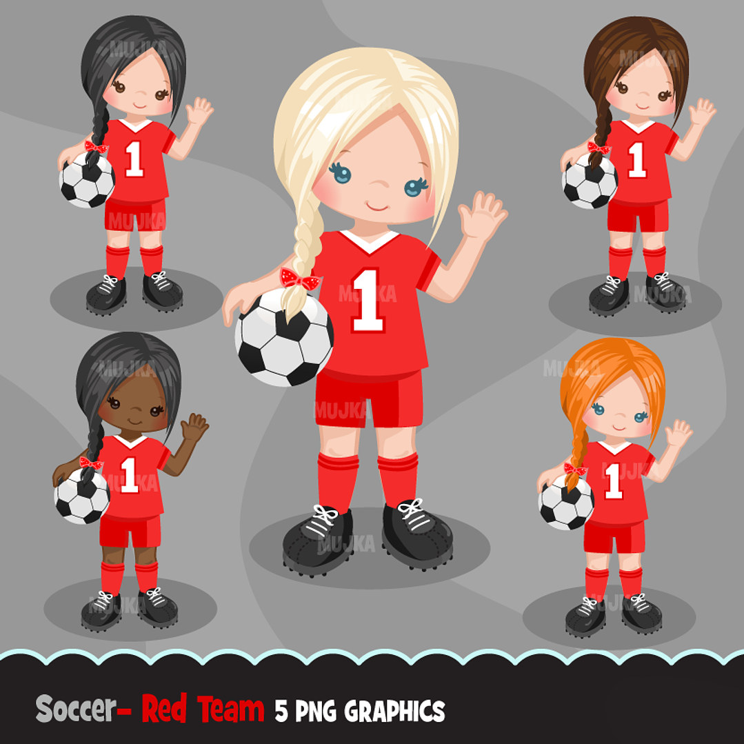 Kit Digital Futebol Menina 1