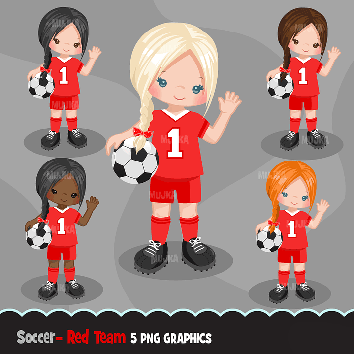 Kit Digital Futebol Menina 1