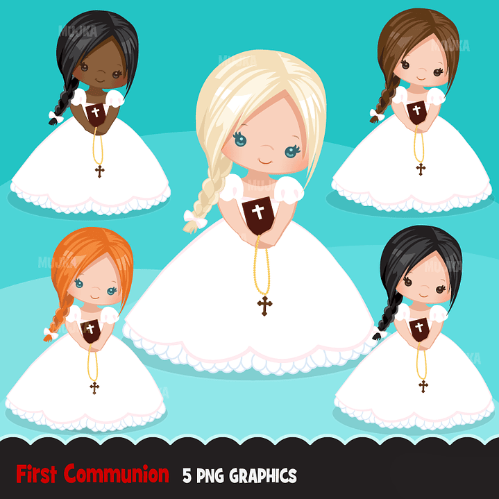 Kit Digital Primeira Comunhão  1