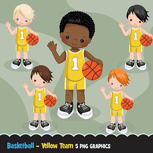 Kit Digital Basquete Masculino 