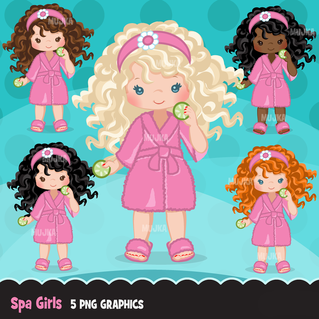 Kit Digital Spa Menina 1