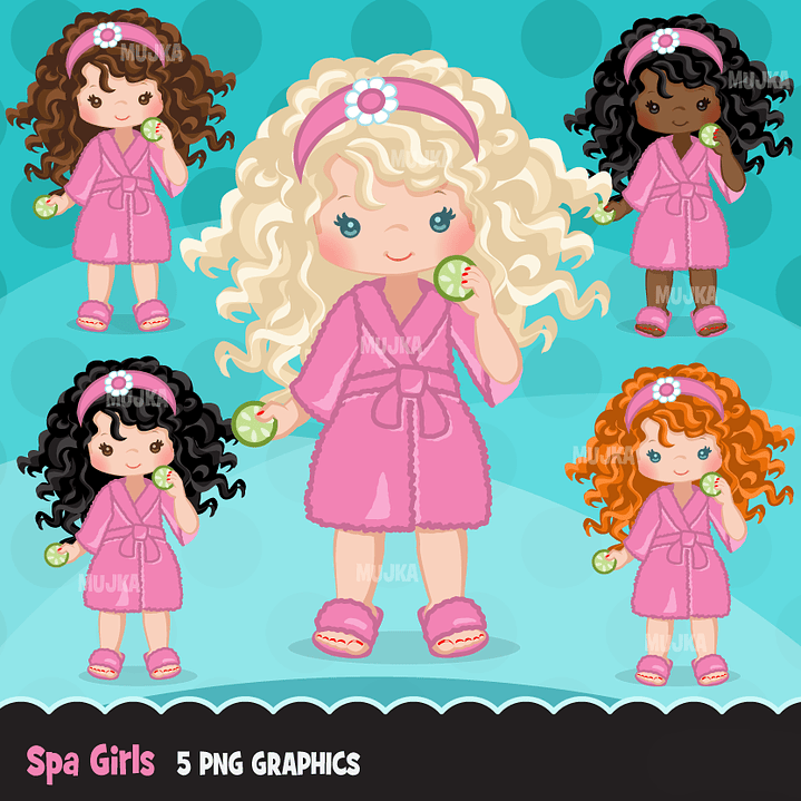 Kit Digital Spa Menina 1