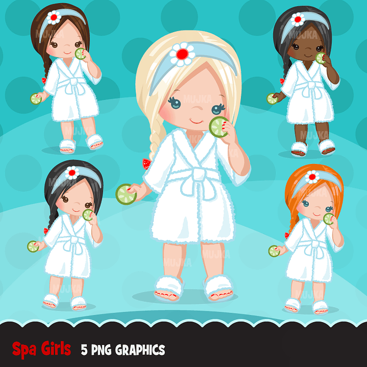 Kit Digital Spa Menina 1