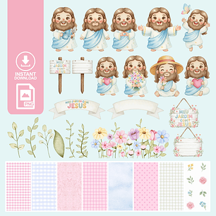 Kit Digital Jardim com Jesus 