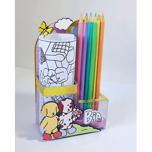 Arquivo Kit Colorir Acetato 