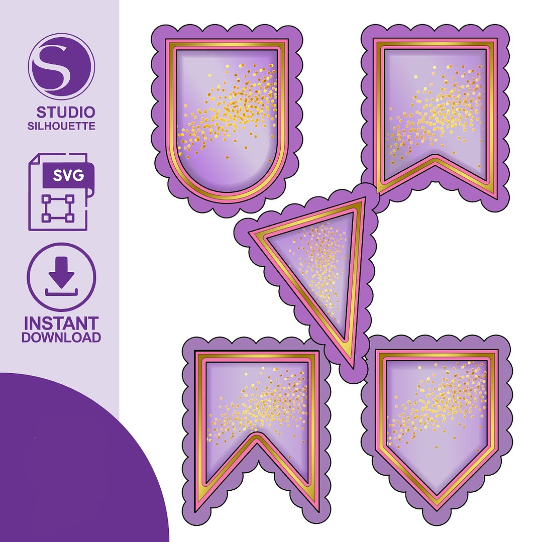 Arquivo Mockups de Bandeiras Shaker  1