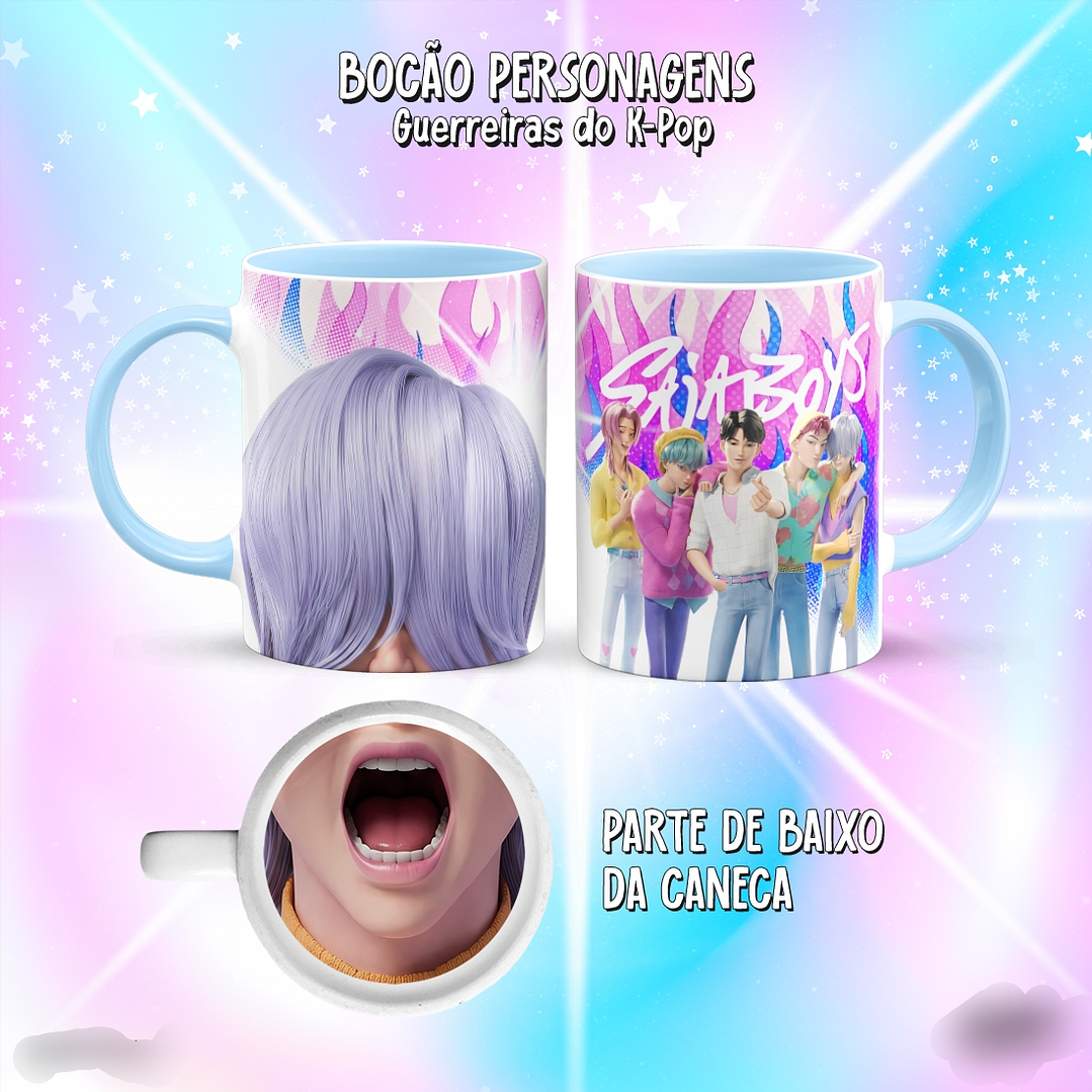 Arquivo Canecas Bocão Guerreiras do K-Pop 6