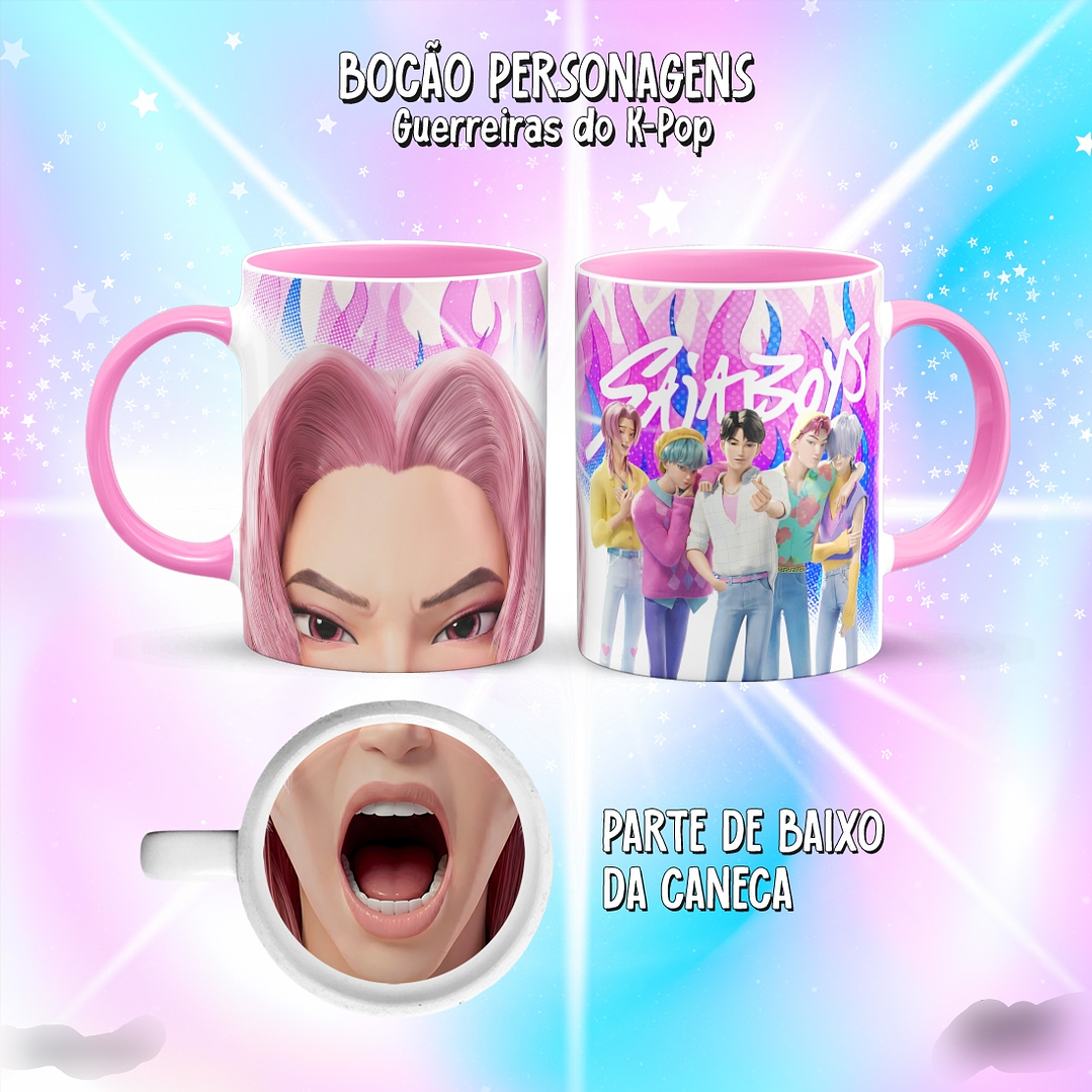 Arquivo Canecas Bocão Guerreiras do K-Pop 8
