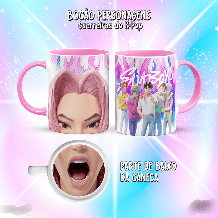 Arquivo Canecas Bocão Guerreiras do K-Pop 8