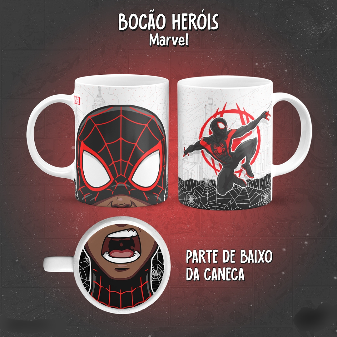 Arquivo Canecas Bocão Marvel Vol 1 7