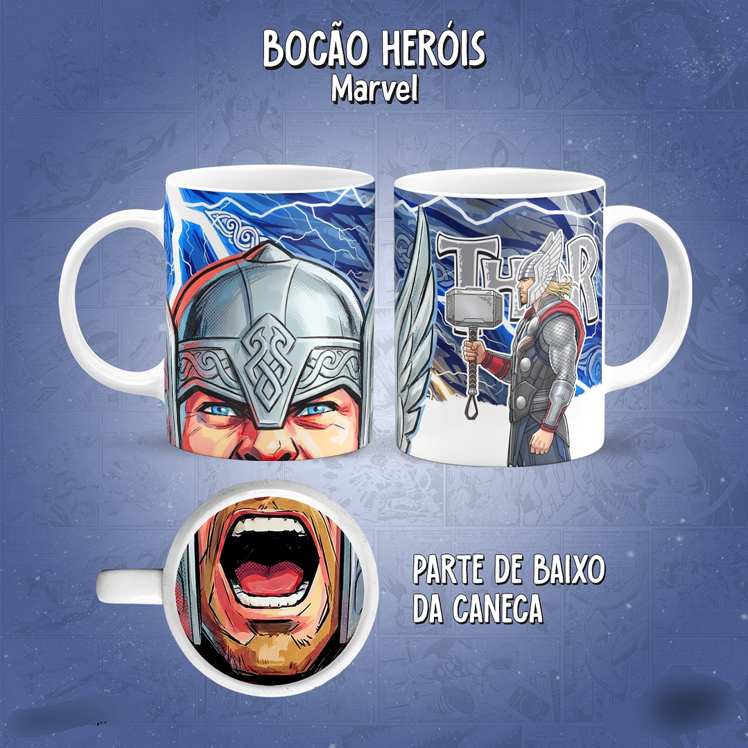 Arquivo Canecas Bocão Marvel Vol 1 9
