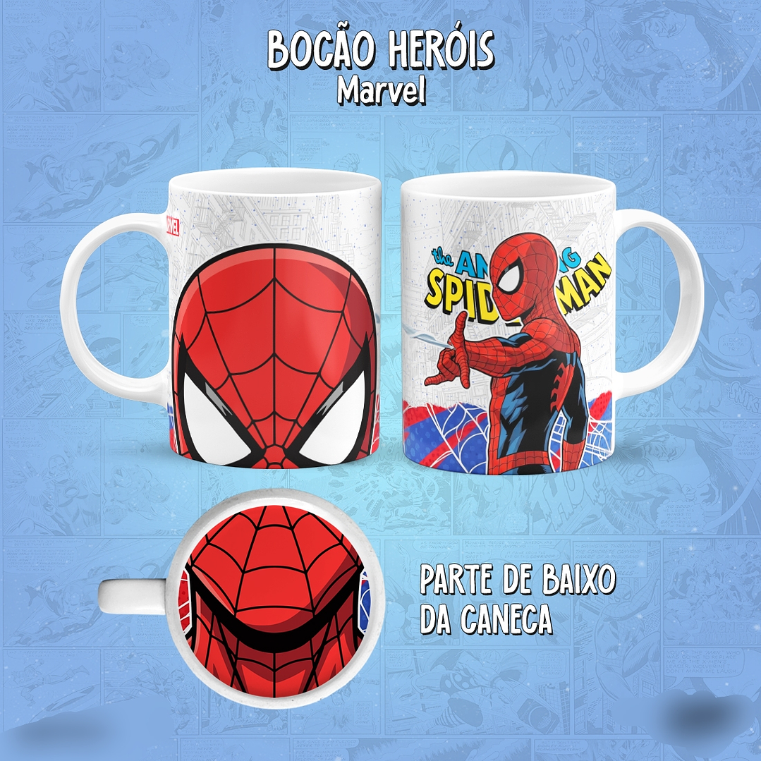 Arquivo Canecas Bocão Marvel Vol 1 21