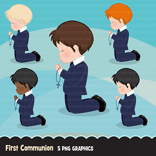 Kit Digital Primeira Comunhão 