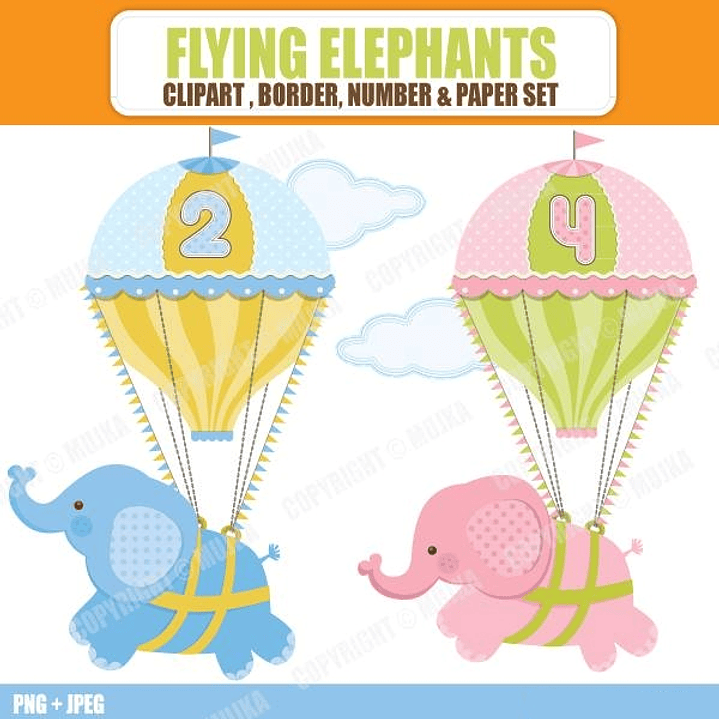 Kit Digital Elefante Baby 1