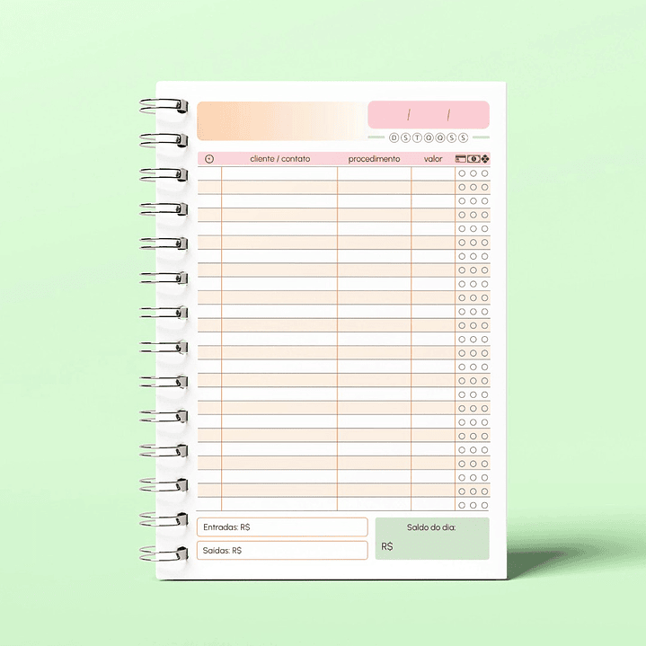 Arquivo Agendamento SEM DATA - A5  7