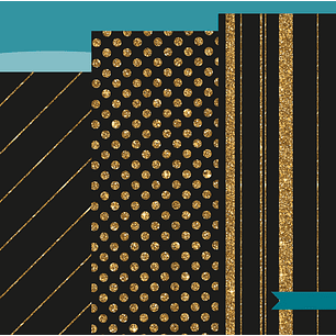 Kit Digital Papeis Dourado 