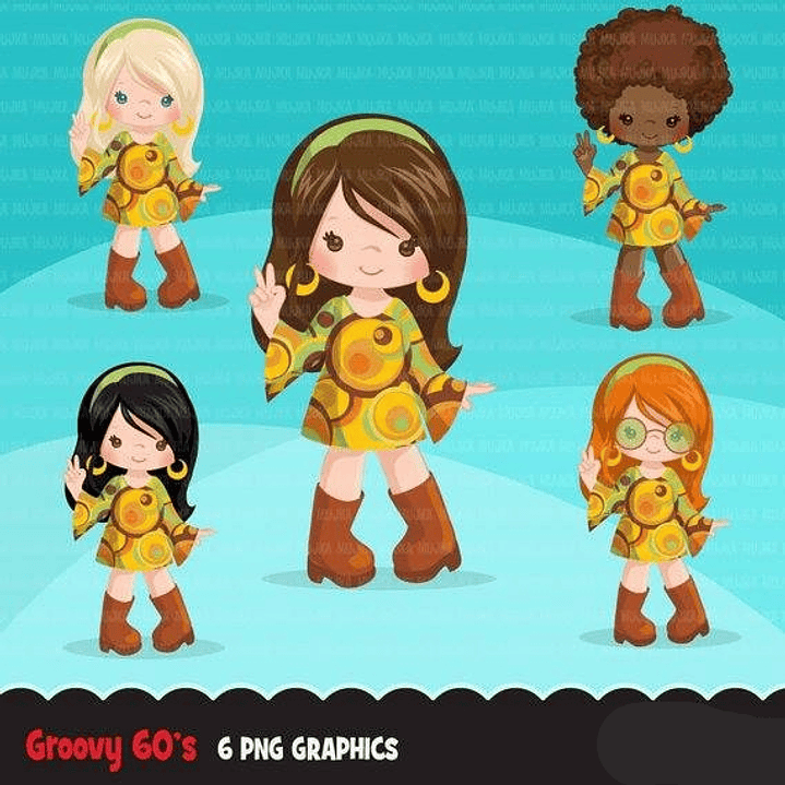 Kit Digital Menina Descolada 1