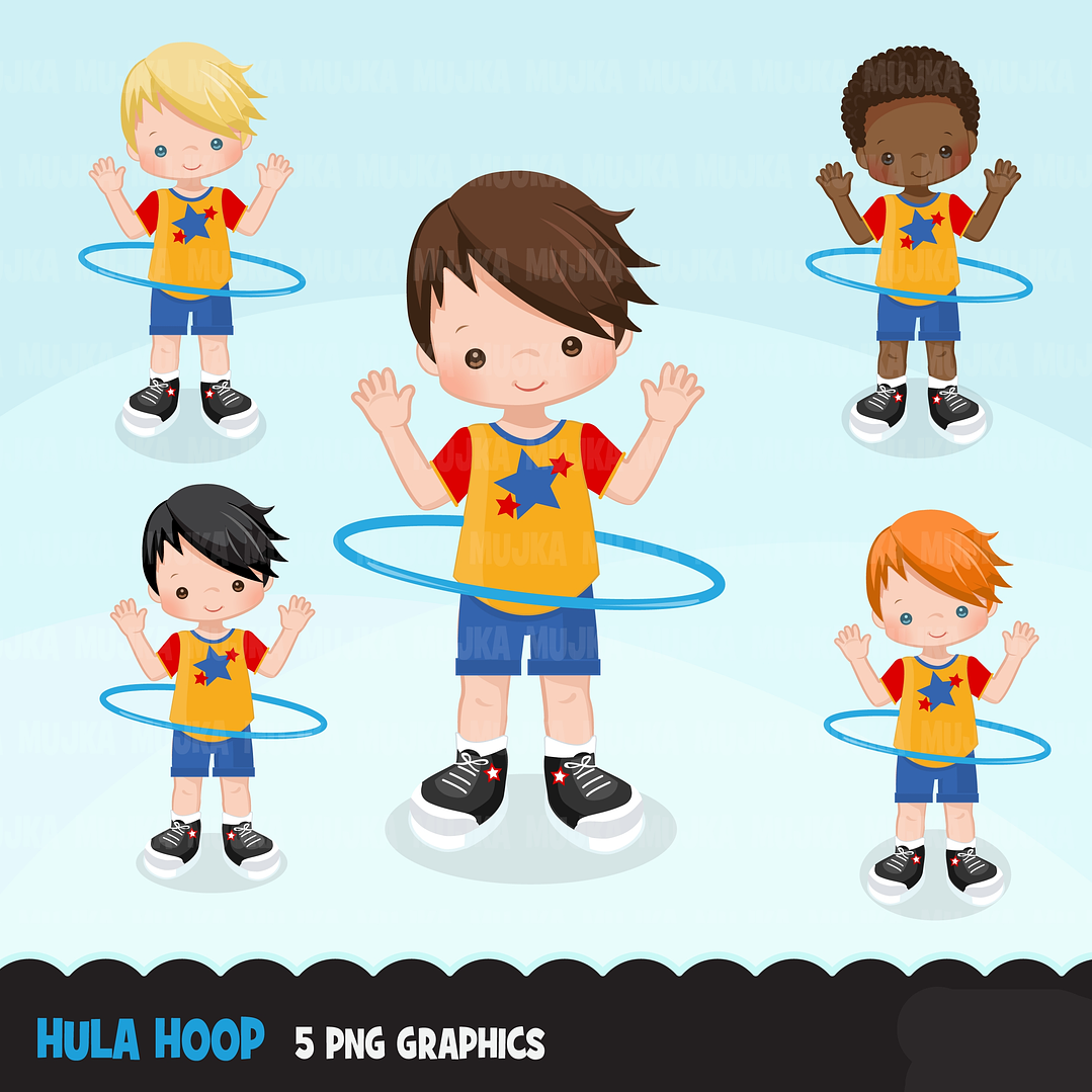 Kit Digital Menino No  Bambolê 1