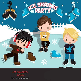 Kit Digital Patinador No Gelo 