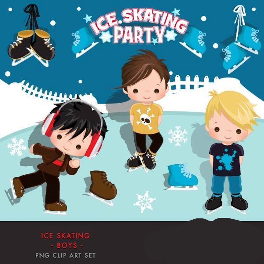 Kit Digital Patinador No Gelo  1