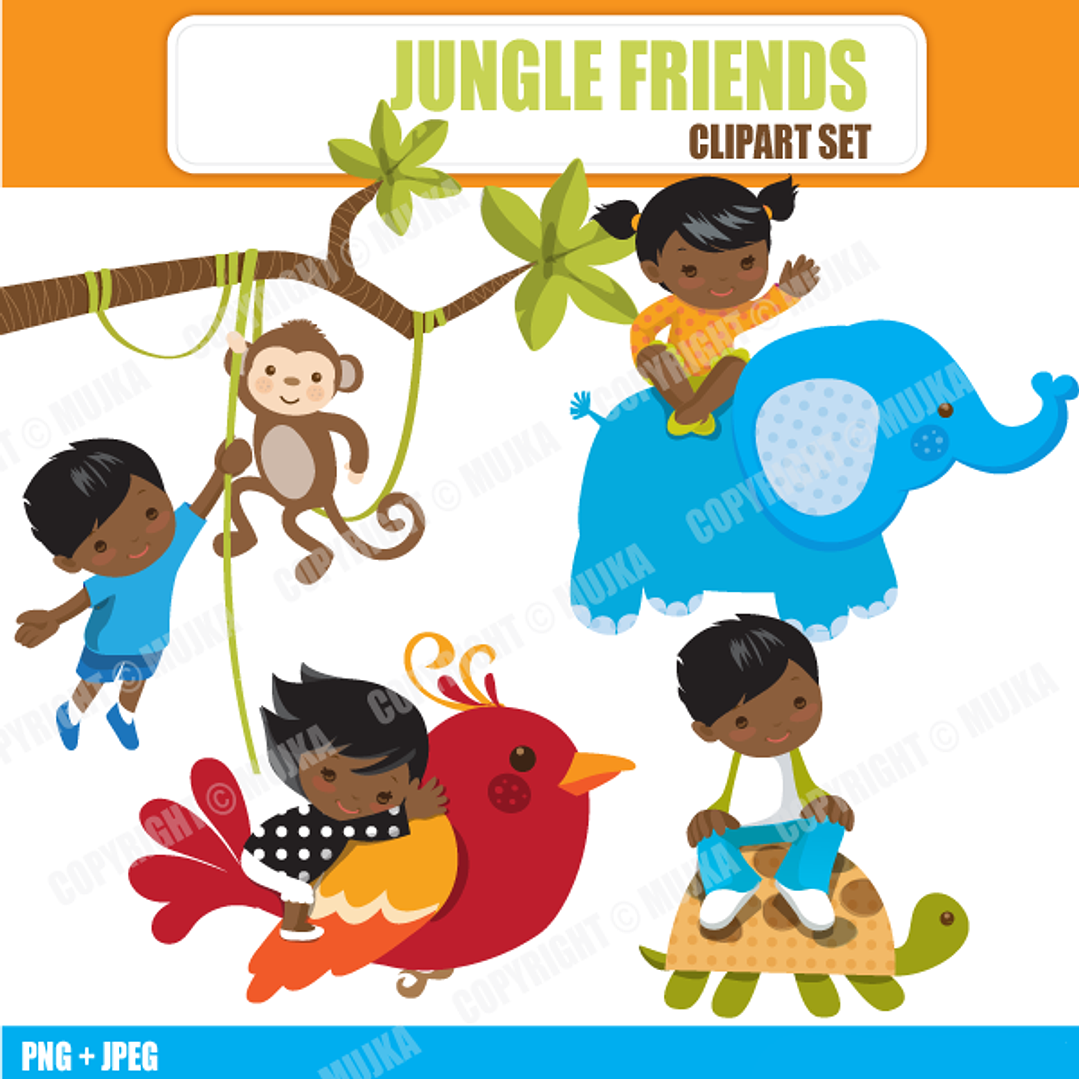 Kit Digital Crianças Brincando Com Animais  1