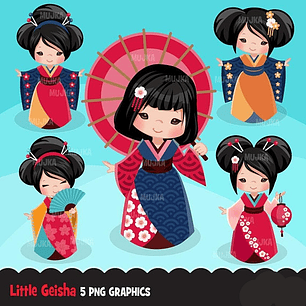 Kit Digital Pequena Japonesa