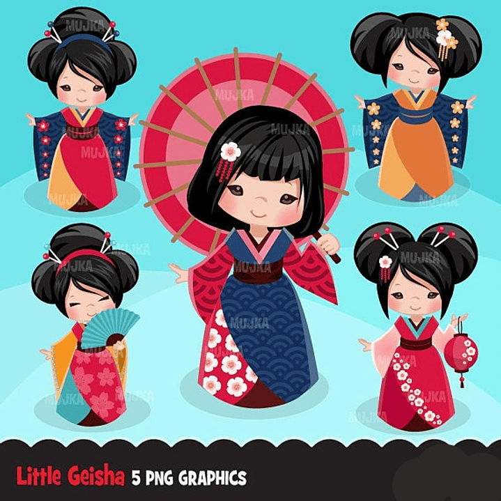 Kit Digital Pequena Japonesa 1