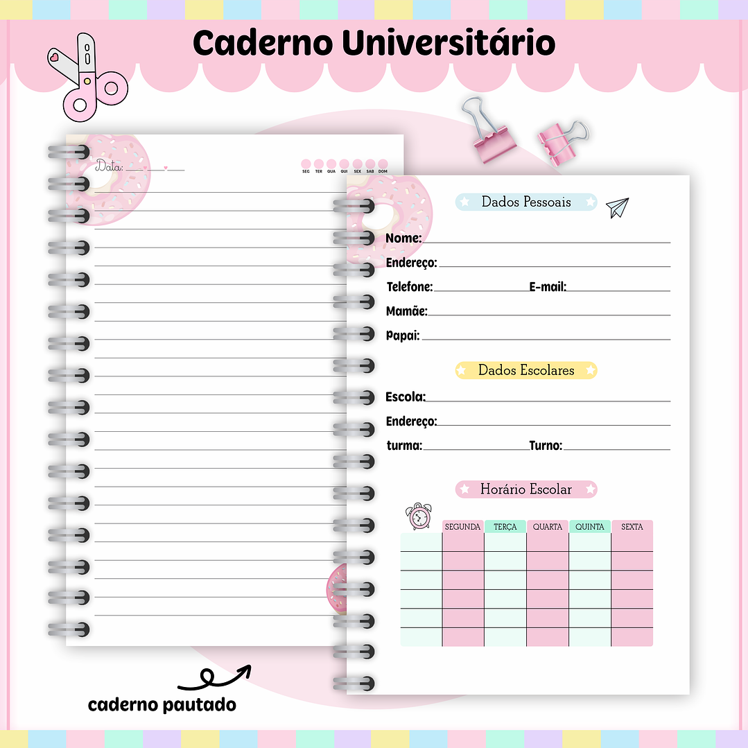 Arquivo Combo Escolar Doces Candy 2