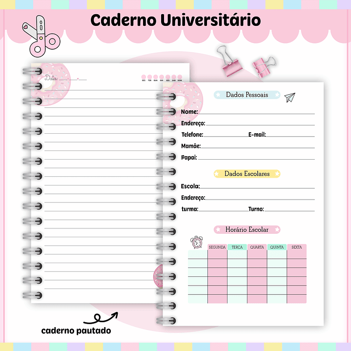 Arquivo Combo Escolar Doces Candy 2