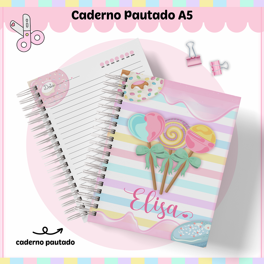 Arquivo Combo Escolar Doces Candy 7