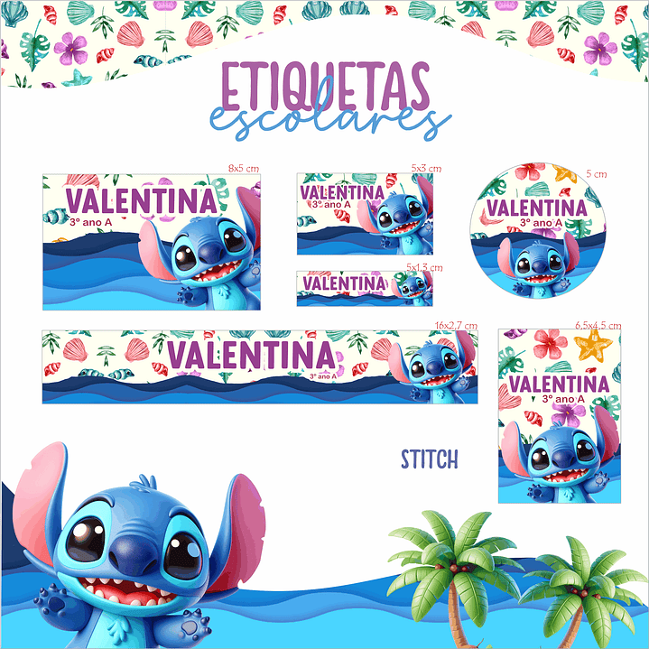 Arquivo Combo Escolar Etiquetas 20 Temas  12