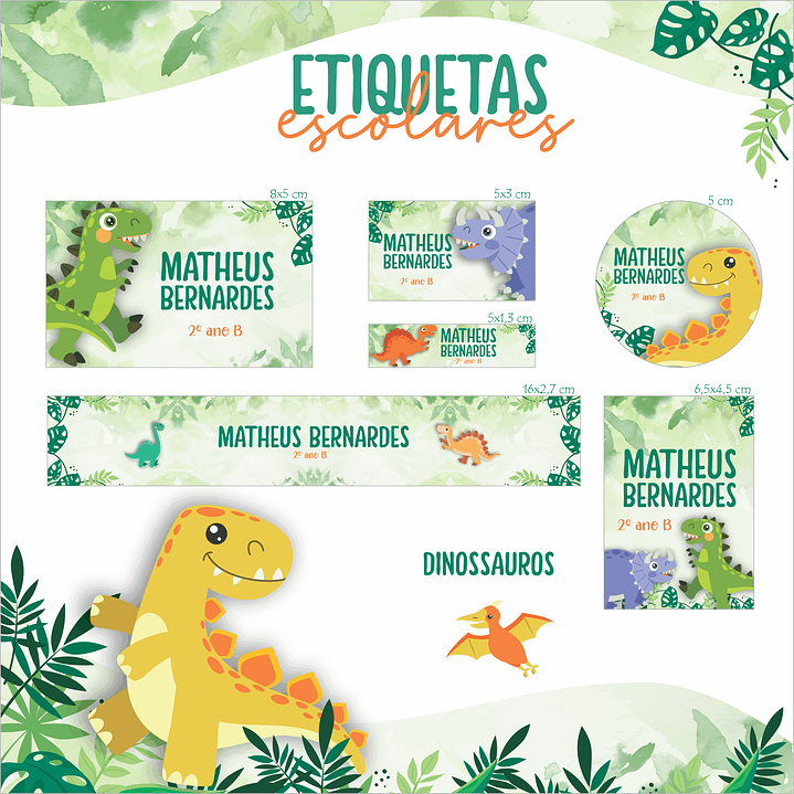 Arquivo Combo Escolar Etiquetas 20 Temas  14