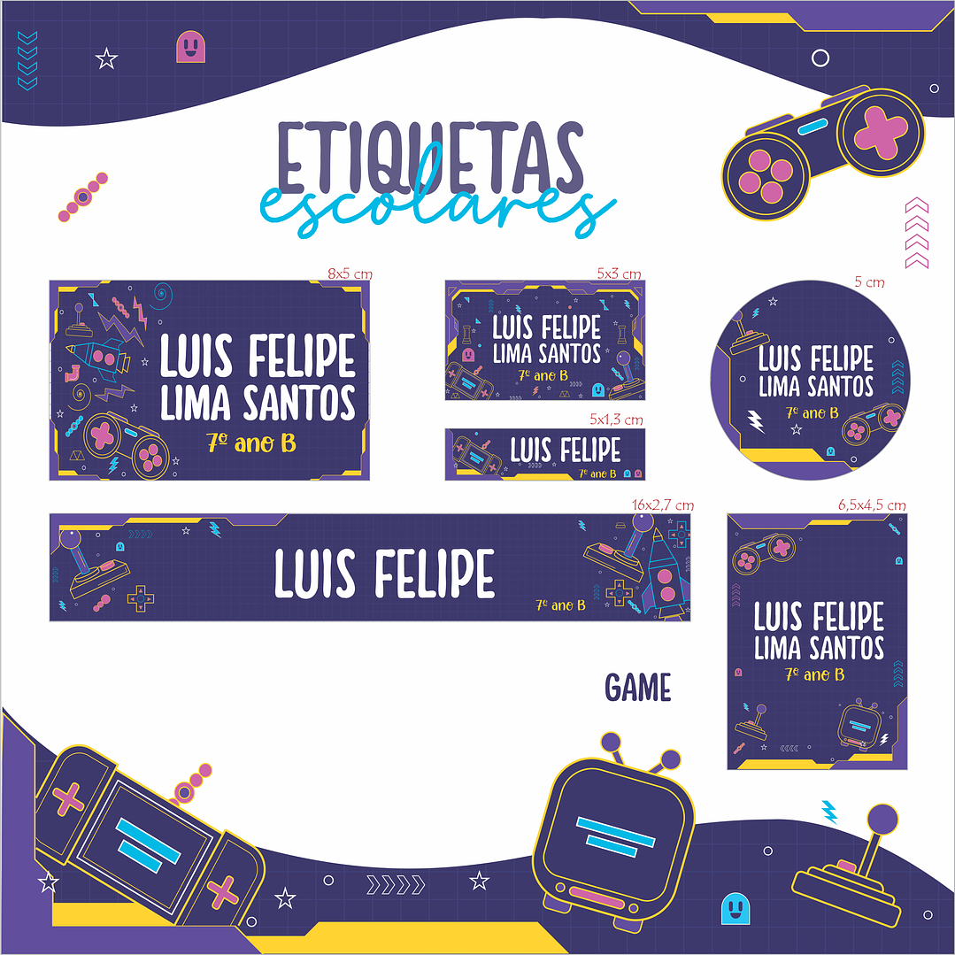 Arquivo Combo Escolar Etiquetas 20 Temas  15